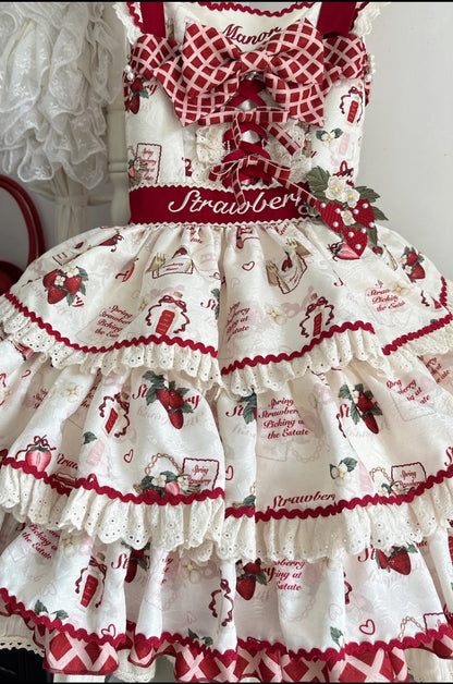 Strawberry Garden JSK&OP (Pre-Order)